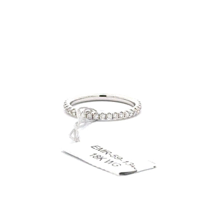 0.56 ctw Natural Diamonds Band | 18K WG