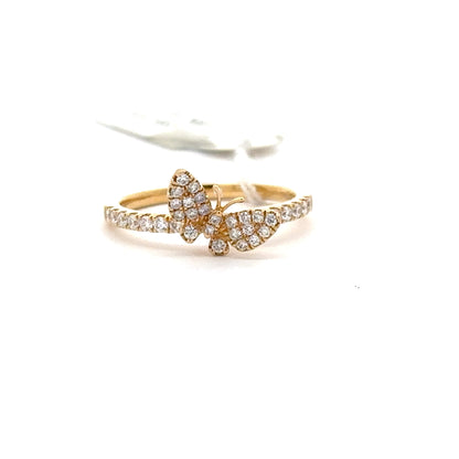 18K Yellow Gold Ring