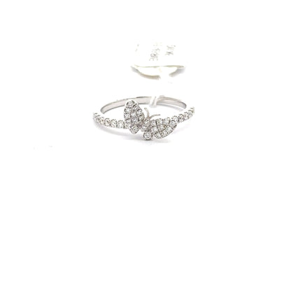 18K White Gold Ring