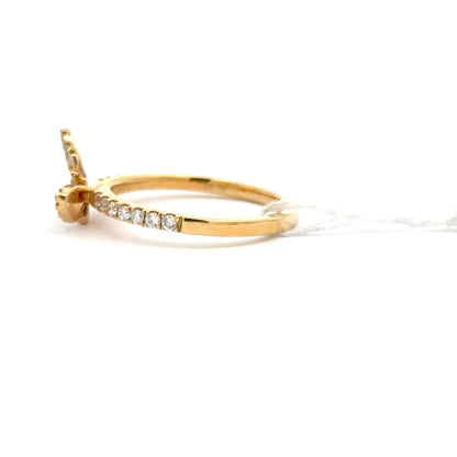 18K Yellow Gold Ring