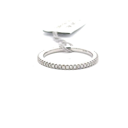 18K White Gold Ring.