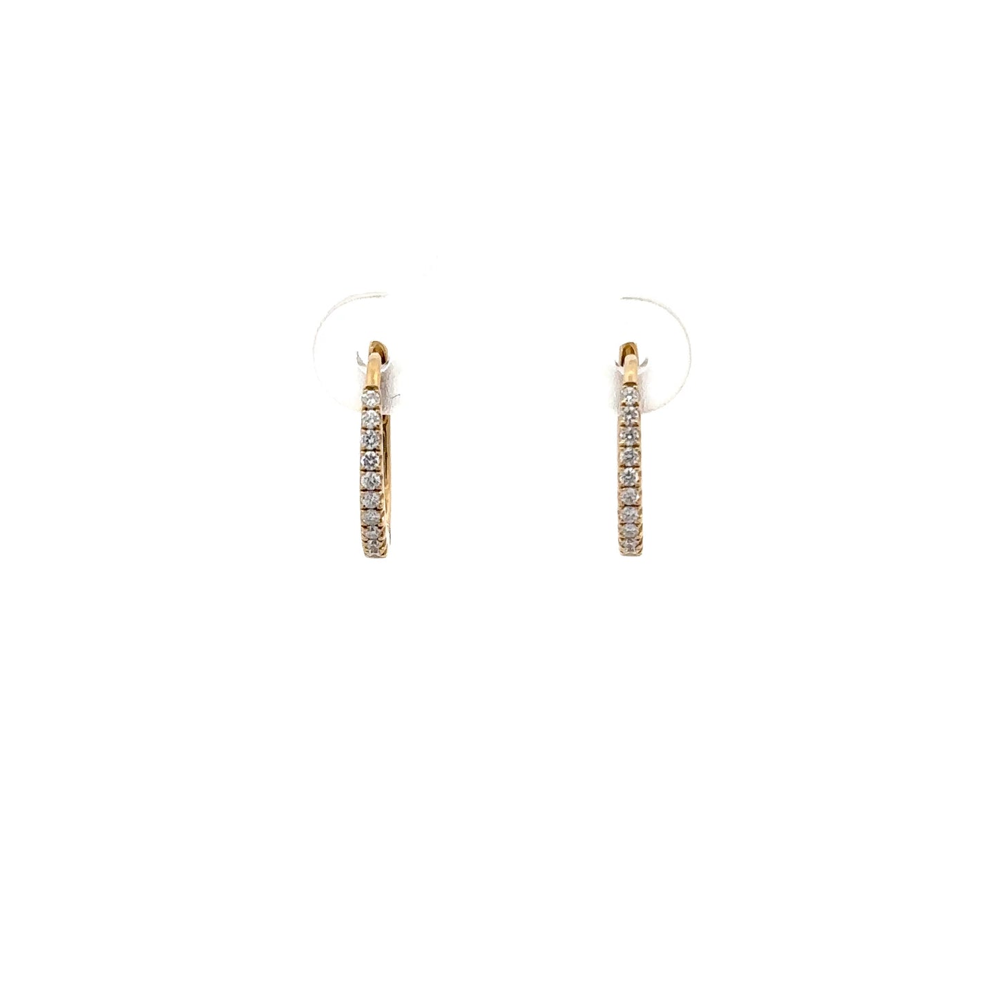 0.22 ctw Natural Diamonds | 18k Yellow Gold.
