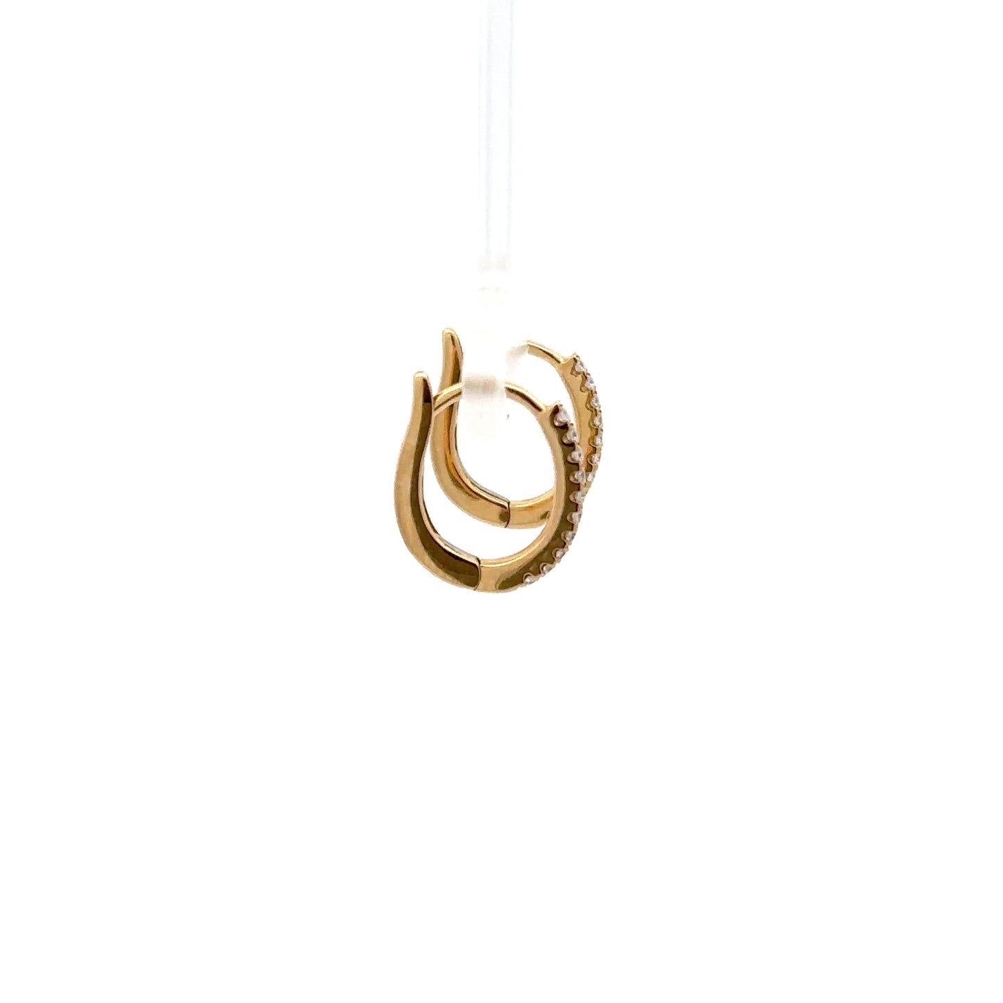 0.22 ctw Natural Diamonds | 18k Yellow Gold.