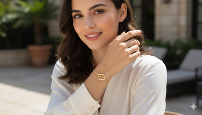 0.35 ctw Lab-Grown Diamond | Designer Bangle.