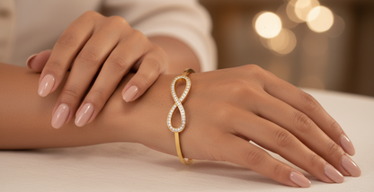 1.00 ctw Lab-Grown Diamonds | Designer Bangle.