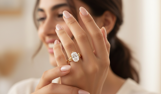 3.00 ct Old Mine Lab-Grown Cushion Cut Diamond | Solitaire Designer Ring.