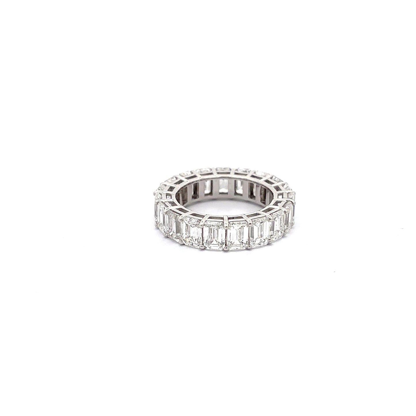 9.70 ctw Lab-Grown Diamonds Eternity Band | Platinum