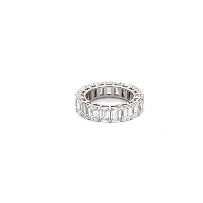 9.70 ctw Lab-Grown Diamonds Eternity Band | Platinum