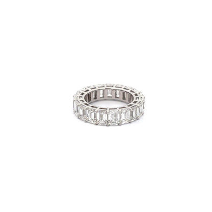 9.70 ctw Lab-Grown Diamonds Eternity Band | Platinum