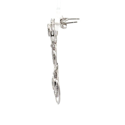 0.45 ct Natural Diamonds | 14k White Gold.