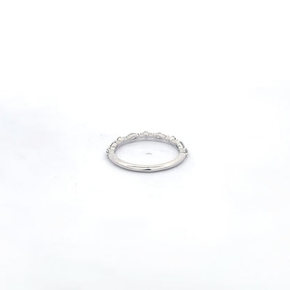 0.38 ctw Natural Diamonds Band | Platinum