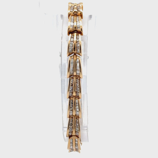 6.5 ctw Natural Diamonds | 14k Yellow Gold