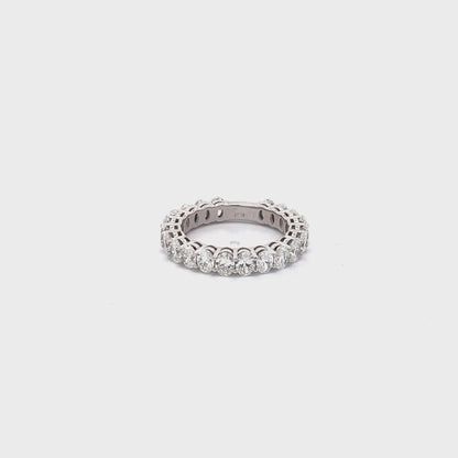 3.17 ctw Lab-Grown Diamonds Band | Platinum