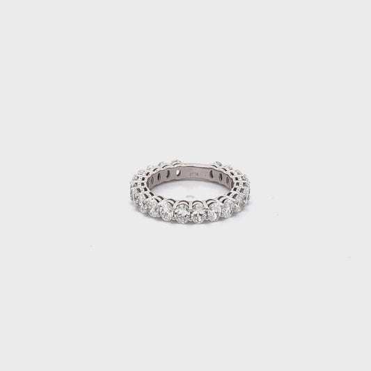 3.17 ctw Lab-Grown Diamonds Band | Platinum