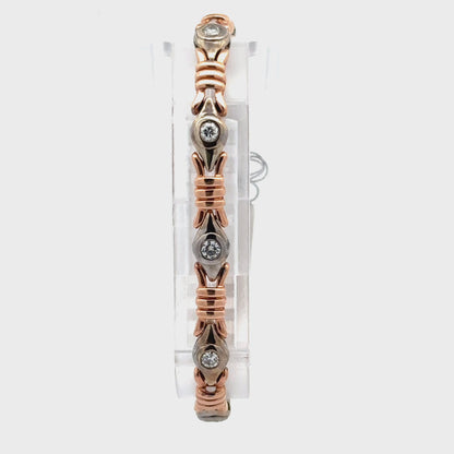 1.00 ctw Natural Diamonds | 14k Rose Gold
