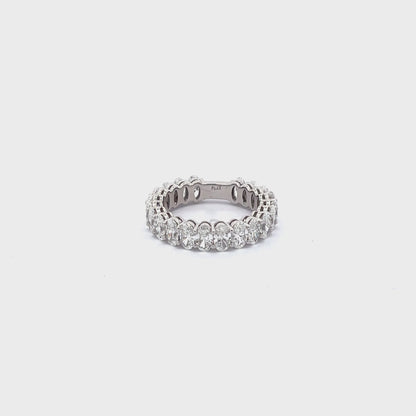 4.05 ctw Lab-Grown Diamonds Band | Platinum