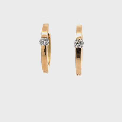 1.00 ctw Natural Diamonds | 14k Yellow Gold.