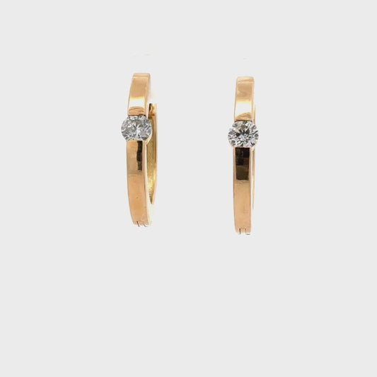 1.00 ctw Natural Diamonds | 14k Yellow Gold.