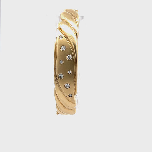 0.40 ctw Natural Diamond | 31.4 Grams | 14k Yellow Gold