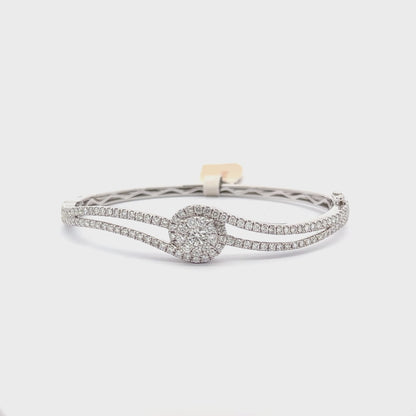 2.06 ctw Natural Diamonds | 14k White Gold.