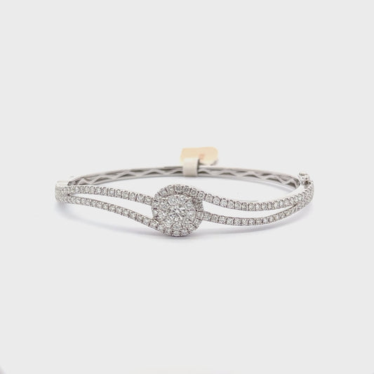 2.06 ctw Natural Diamonds | 14k White Gold.