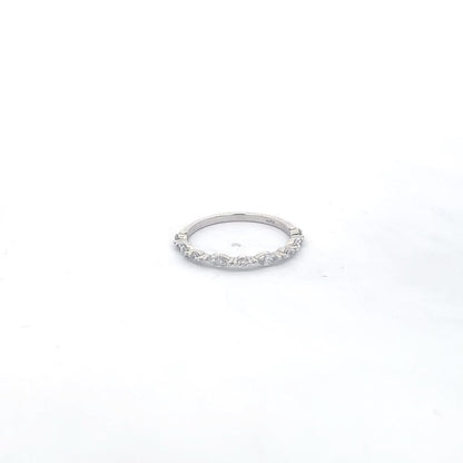0.38 ctw Natural Diamonds Band | Platinum
